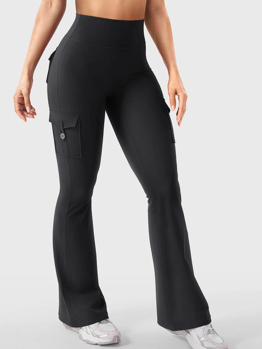 Flared Cargo Leggings