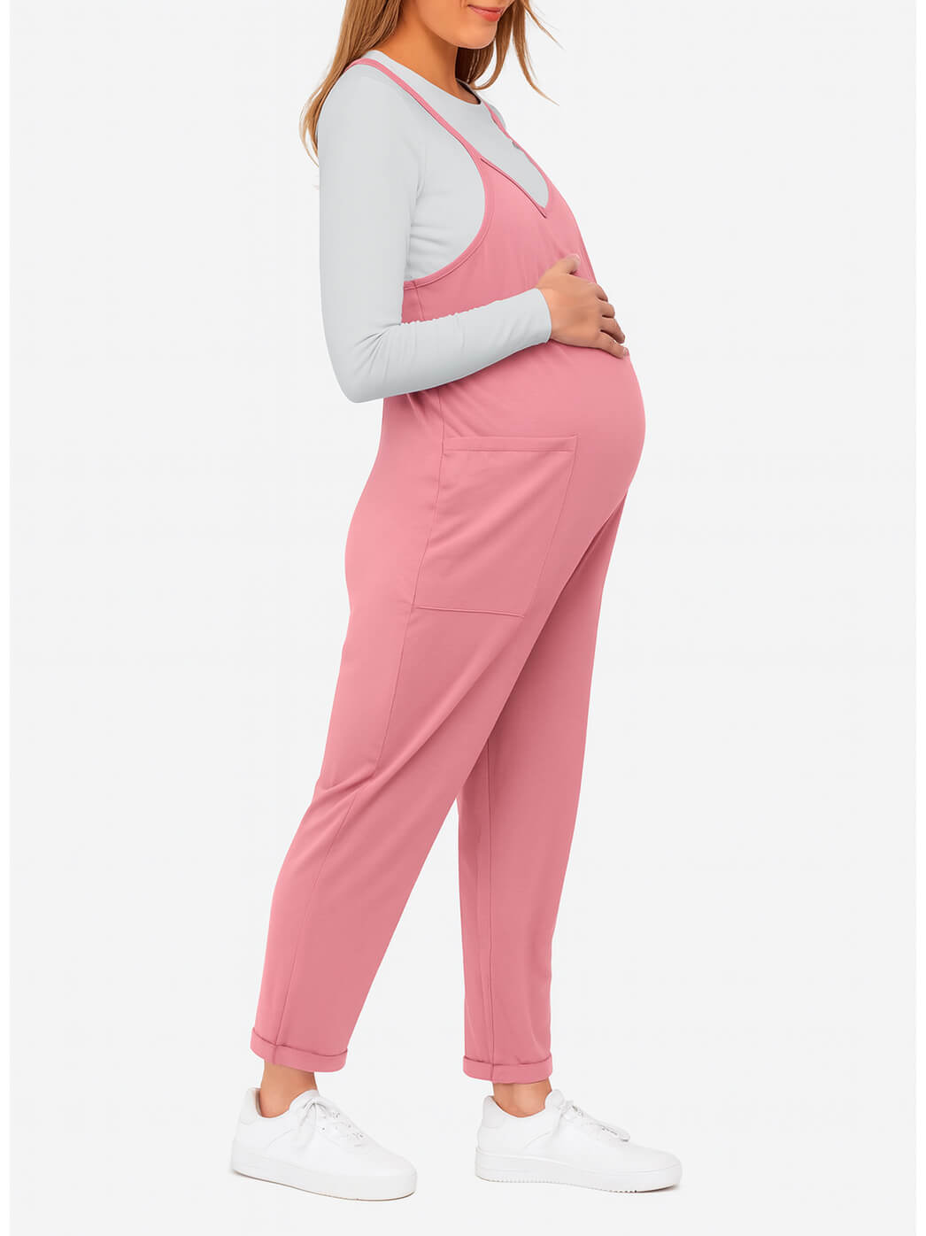 Lasora™ Oversized Pregnancy Jumpsuit